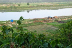 Yamuna rivier - Majnu Katilla - Delhi (24-5-2006)