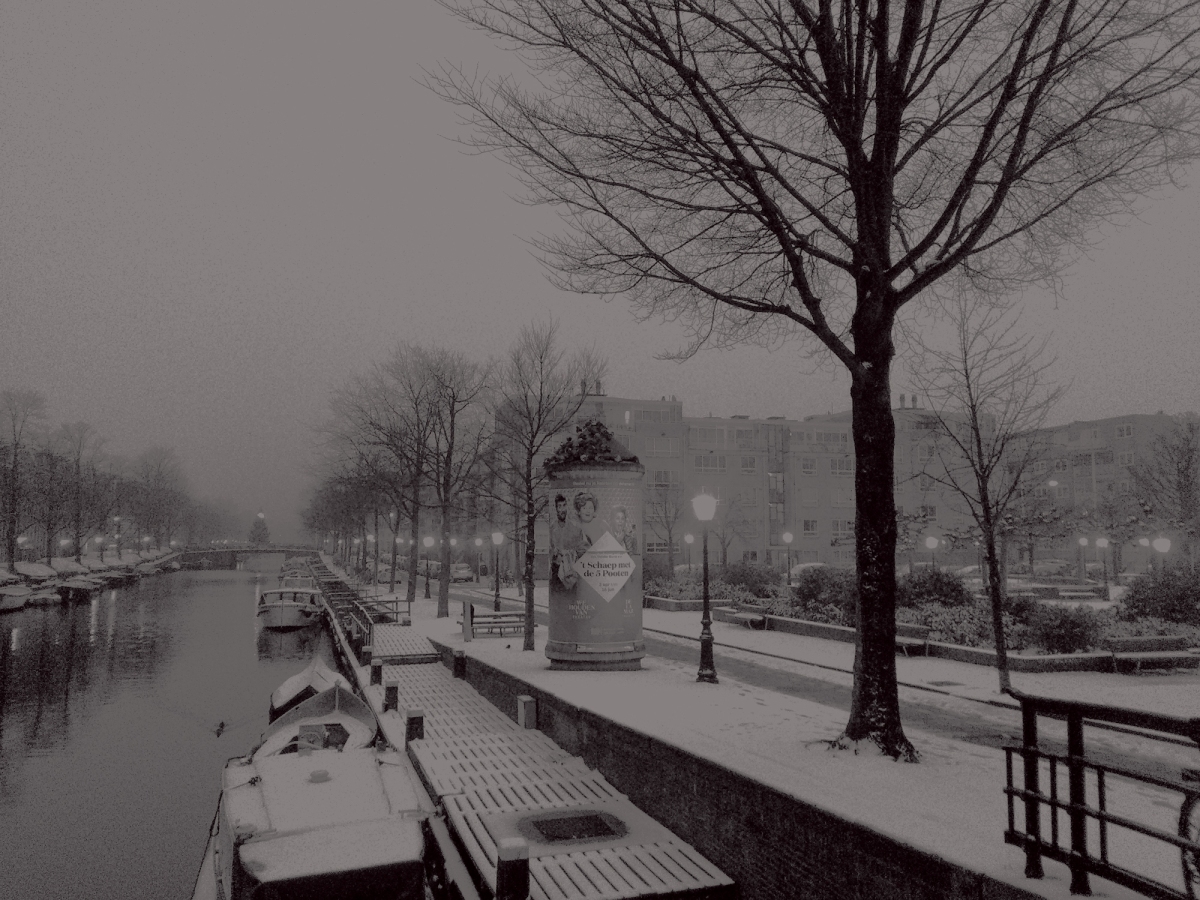 Winterlandschap (Jacob van Lennepkade) (16.12.18)