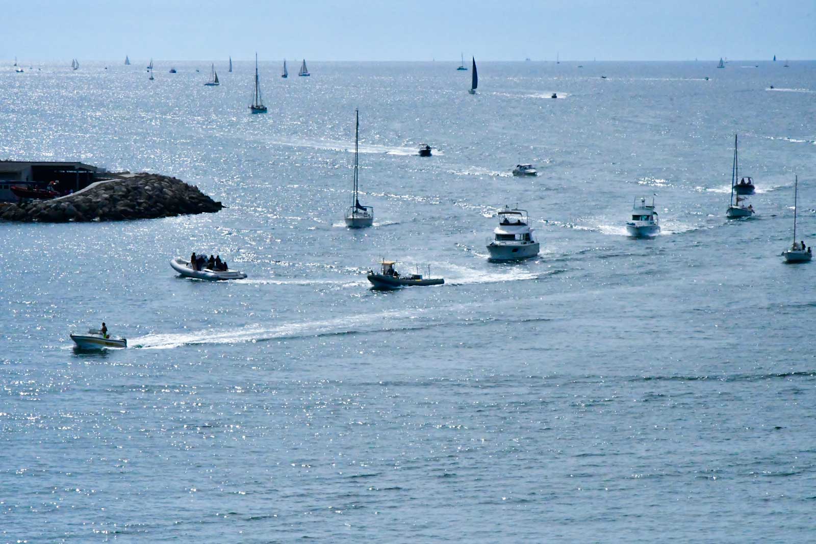 Terugkeer van bootjes naar de Vieux Port de Marseille (8-5-2026)