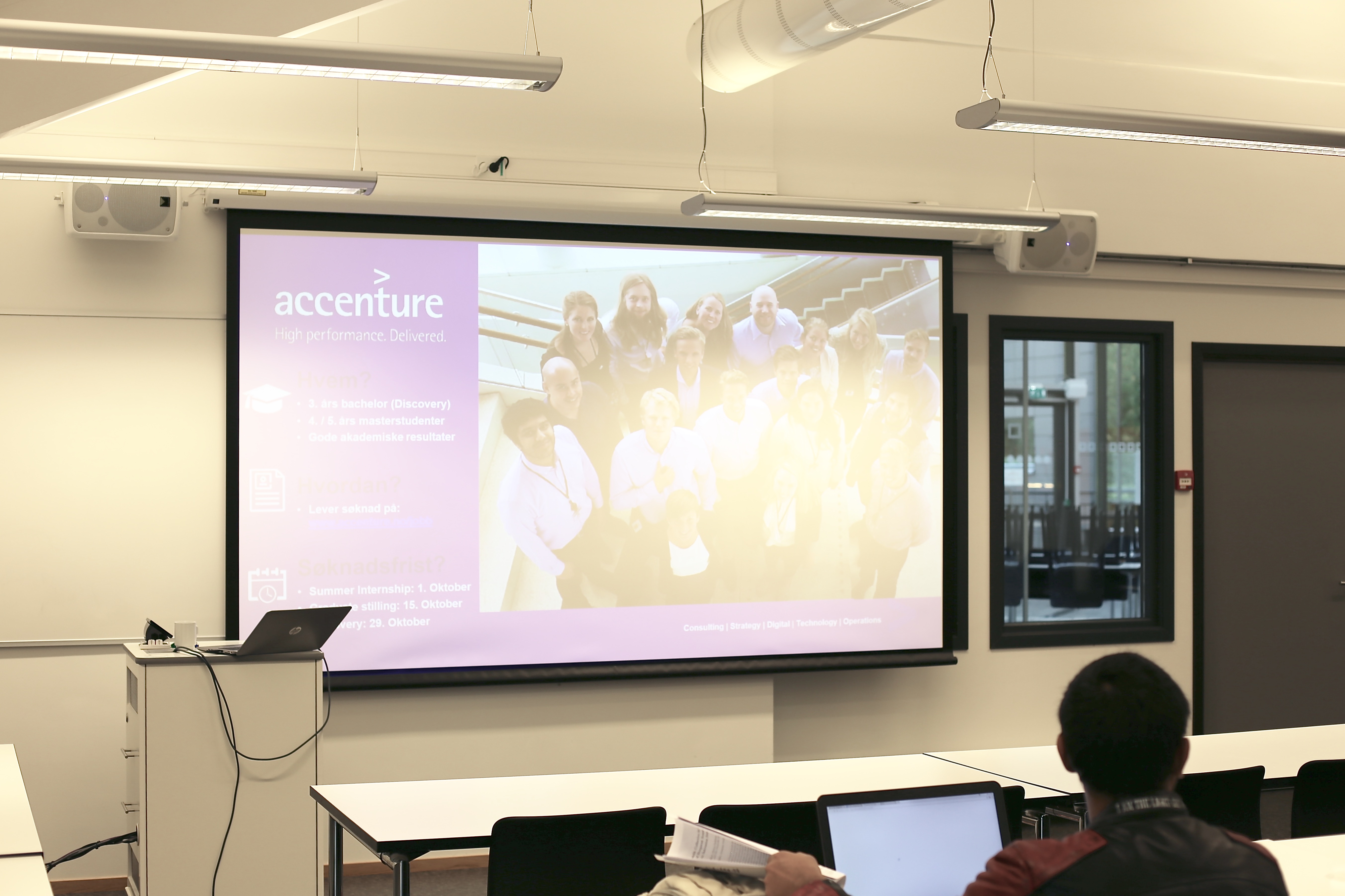 CV og søknadskurs + speedscreening med Accenture