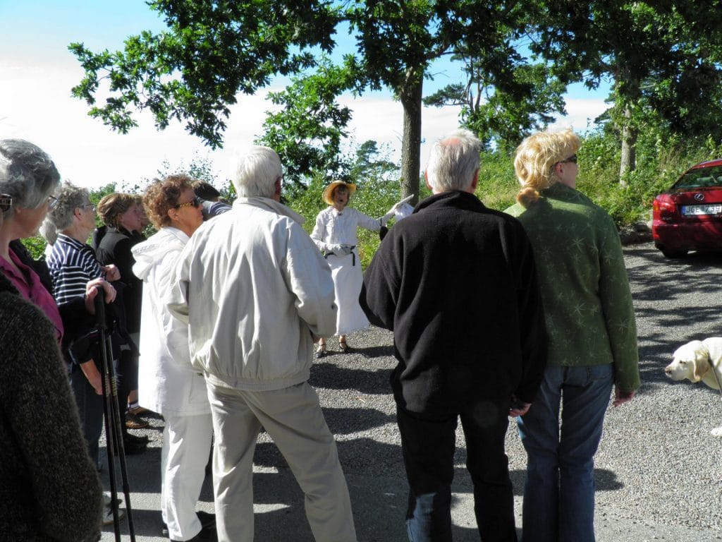 "Isabell von Horn" guidar på Lyckorna.