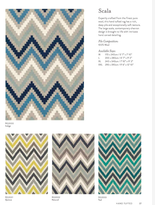 Scala rug collection Romo