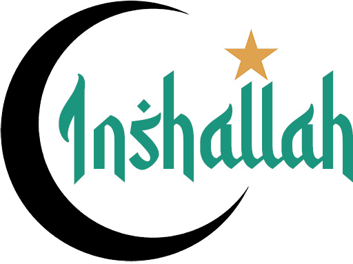 Inshallah logotype. Inshallah | Information och tankar om Islam på Svenska.