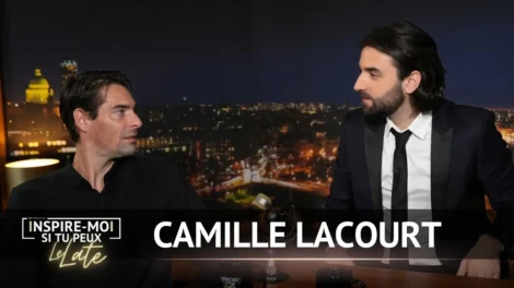 Camille Lacourt dans le Late avec Maxime Haulbert