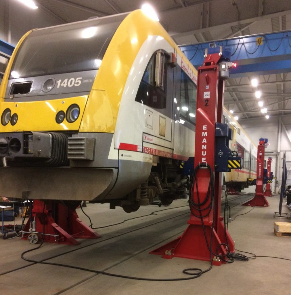 Nya lyftbockar på plats hos BS Verkstäder