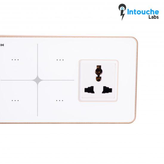 Forbes Intelligenz Button Soft Touch Panel With Socket
