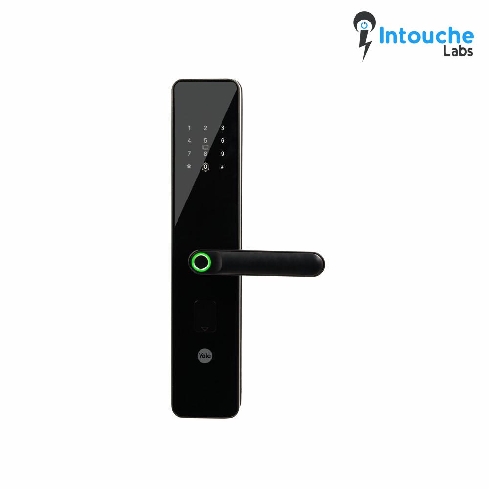 YDME50Pro Smart Door Lock, Black, PIN, RFID, Manual Key Access