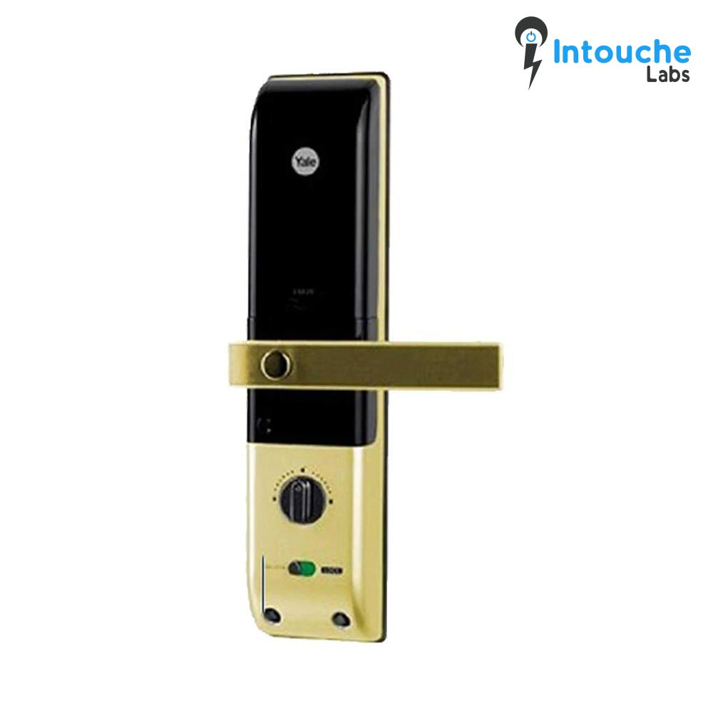 YDM 4109- A Series, Biometric Smart Lock, Gold - Image 4