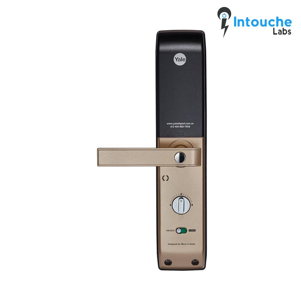 YDM 7116A Smart Lock, Champagne Gold - Image 3
