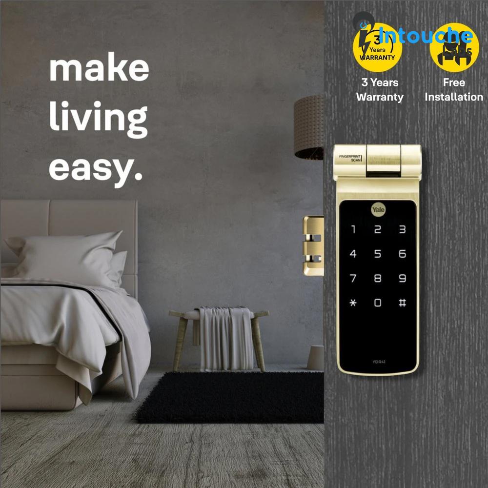 YDR 41A- Biometric Smart Lock for Double Door/ Sliding Door - Image 3