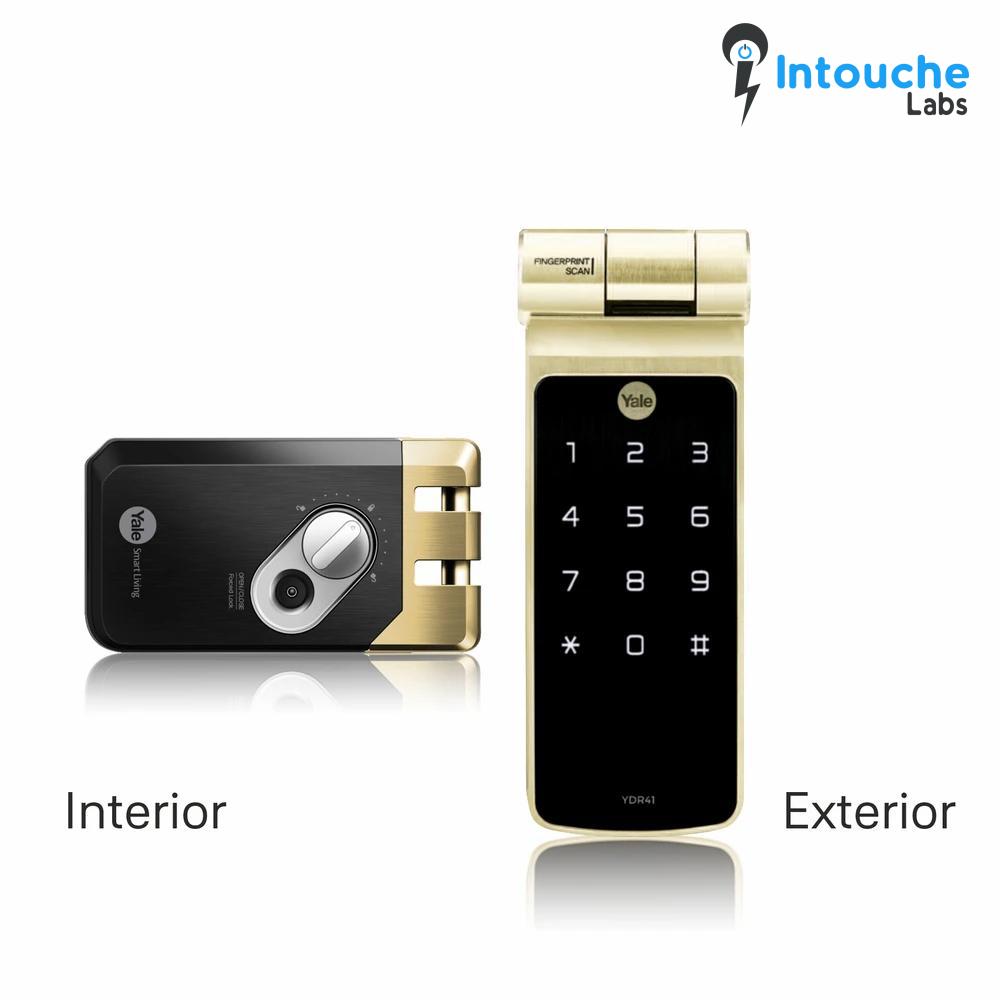 YDR 41A- Biometric Smart Lock for Double Door/ Sliding Door - Image 4