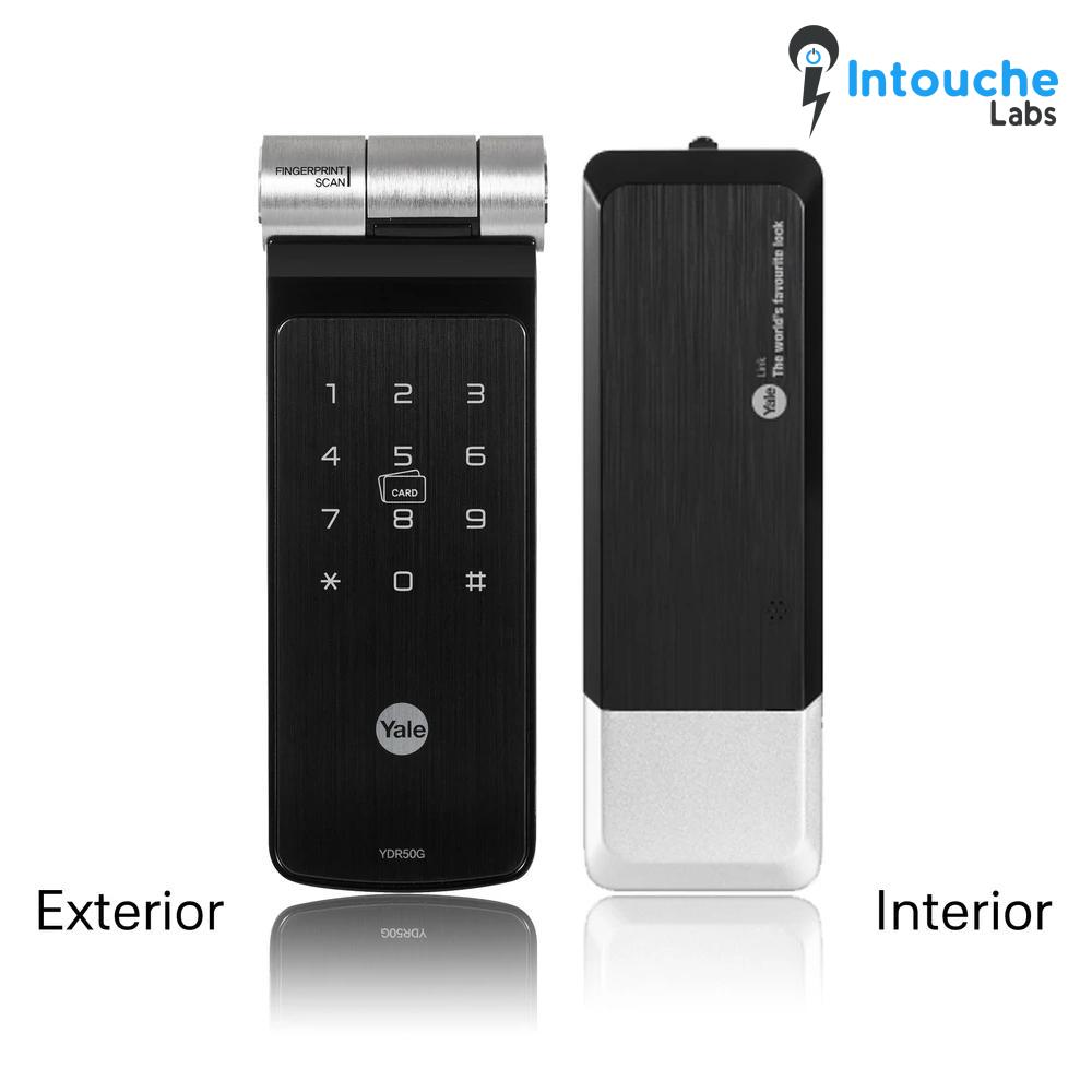 YDR 50 G Smart Lock, Black, With Remote - Image 6