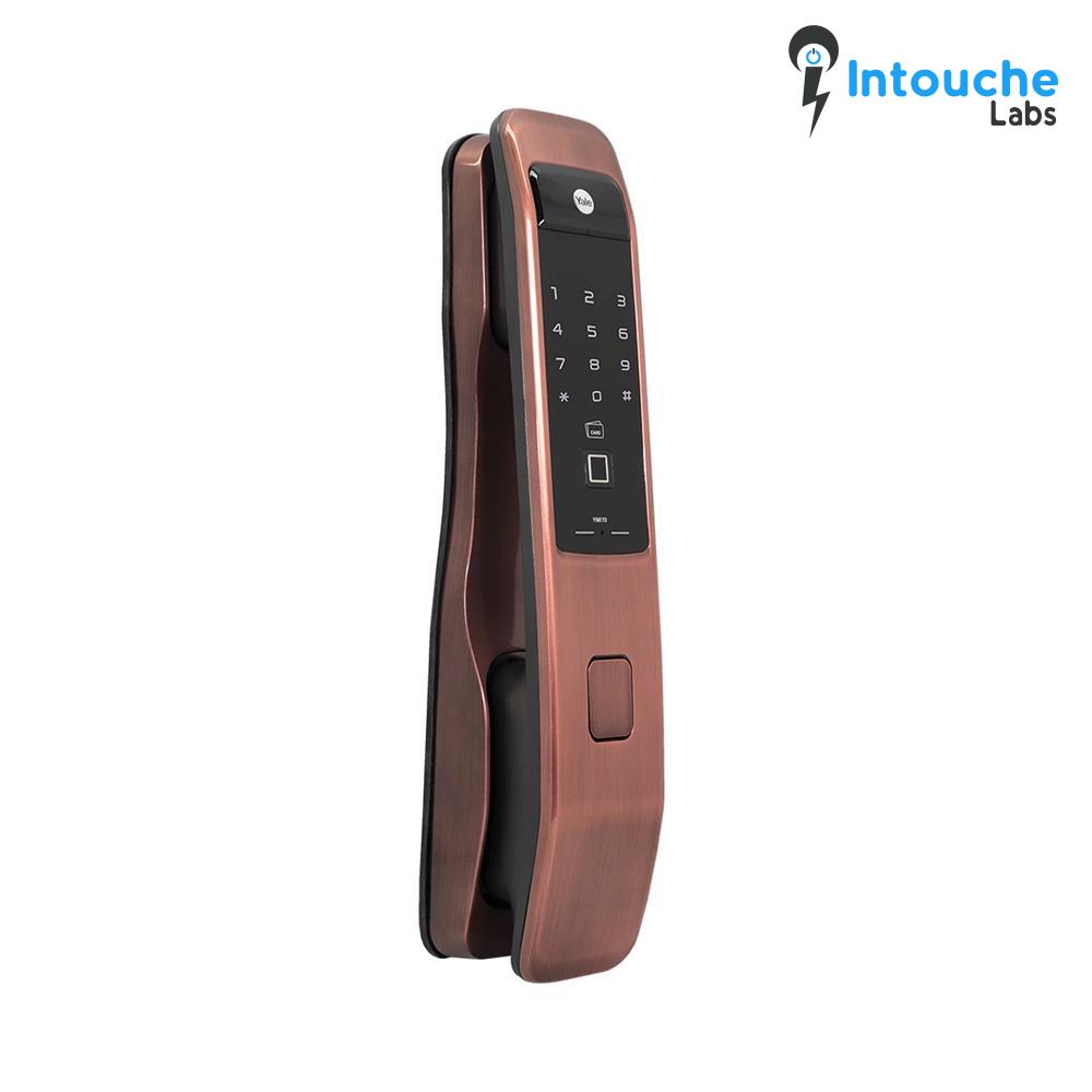 YMI 70 RB - A Series, Push Pull Smart Lock, Red Bronze - Image 4