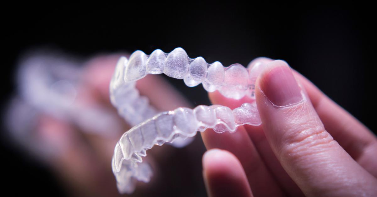 Invisalign braces are clear