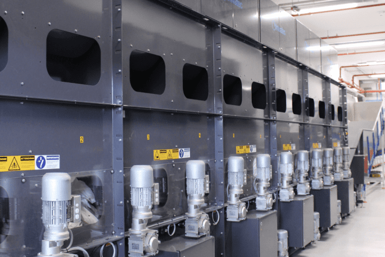 Image showing all the machinery attached to the Inwatec Bifröst machine.