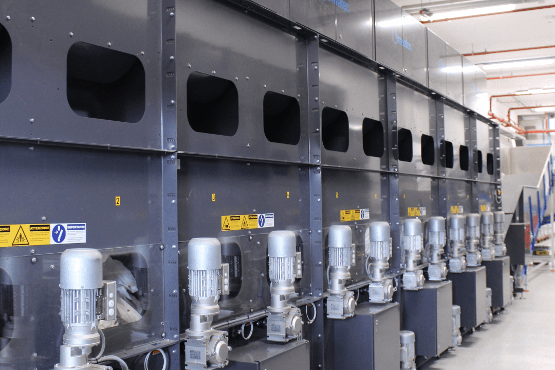 Image showing all the machinery attached to the Inwatec Bifröst machine.