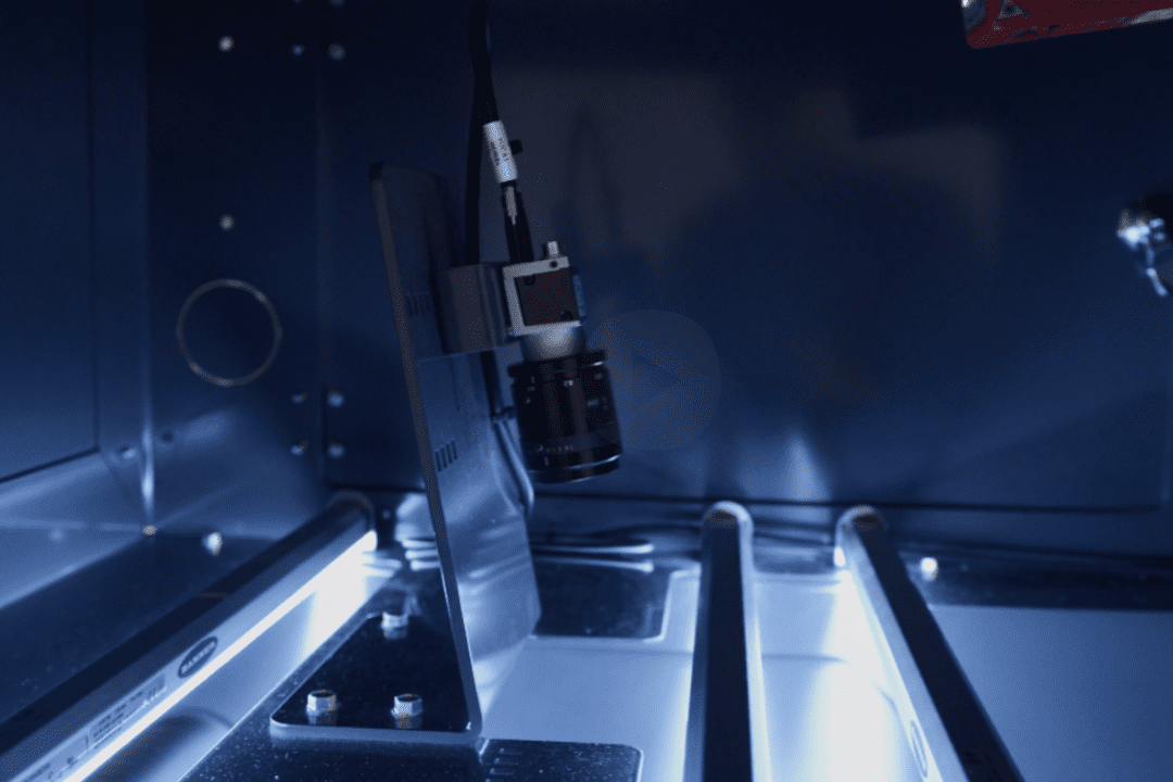 Image showing the camera sitting inside the Inwatec Heimdal machine.