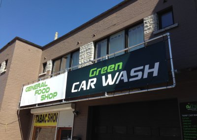 green car wash et general food shop