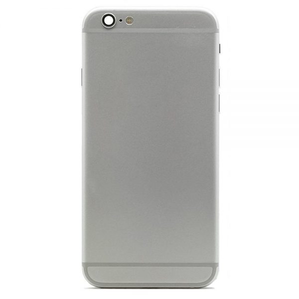 Bakdeksel / Ramme Til iPhone 6 plus, Sølv