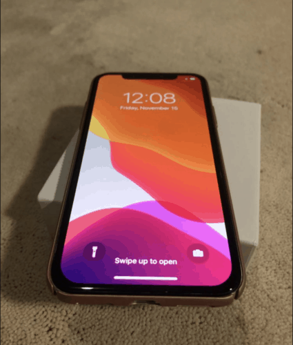 iPhone X skjerm OLED og Touch photo review