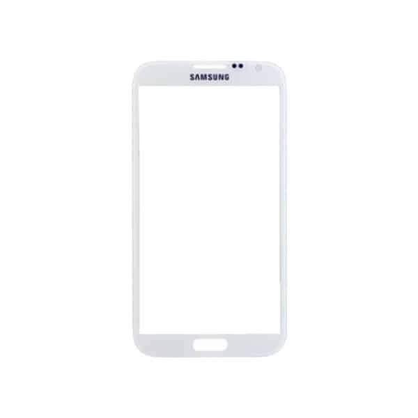 Samsung Galaxy Note 2 Glass - Hvit