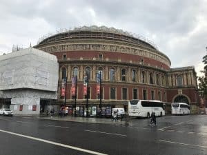 Sightseeing, Royal Albert Hall