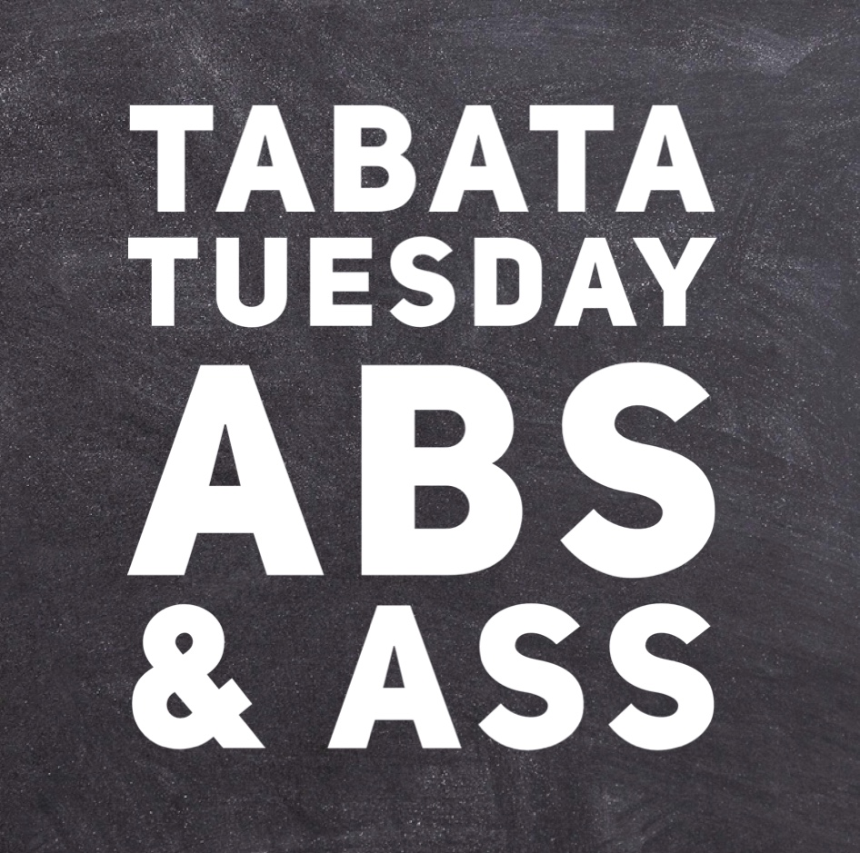 TABATA abs & ASS…