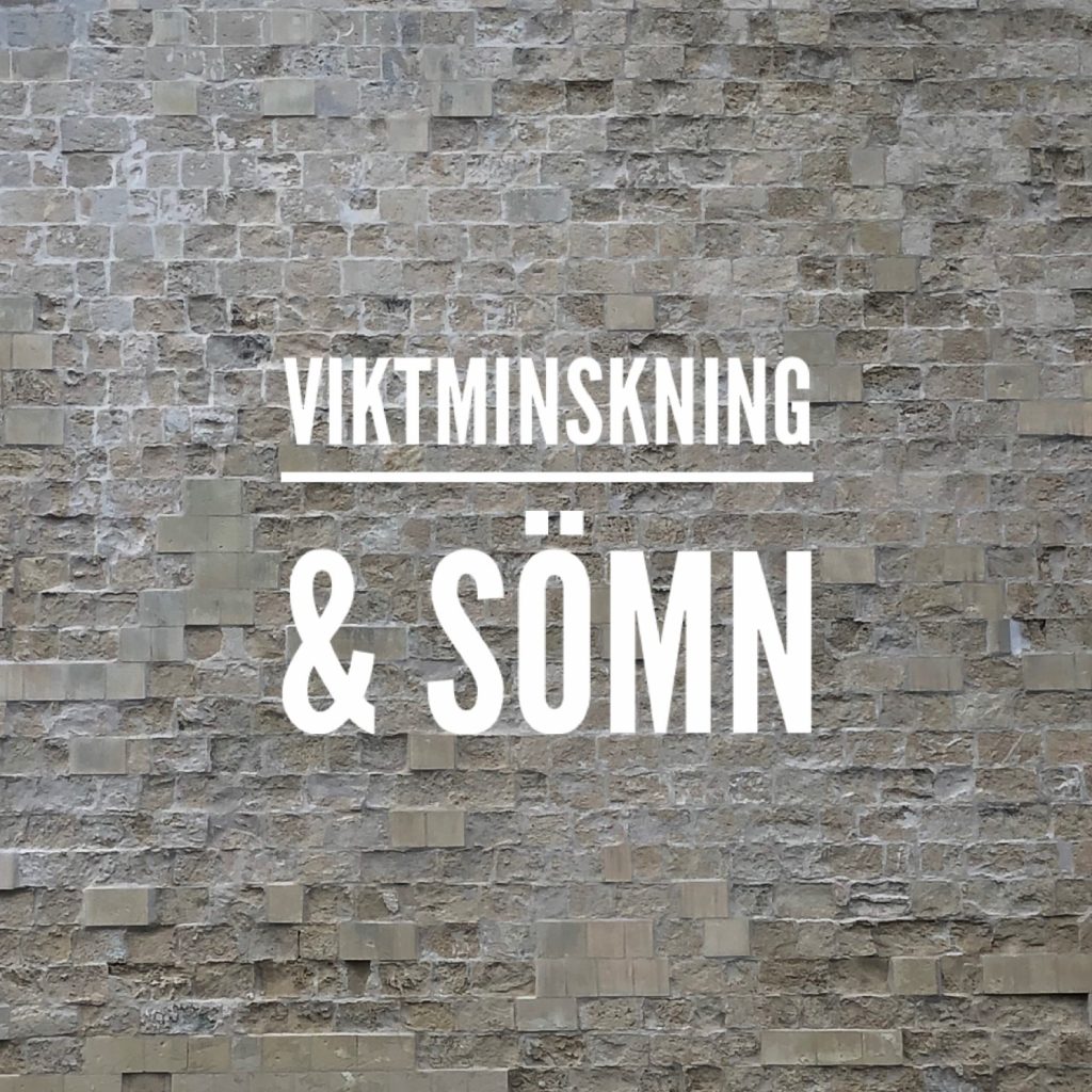 Viktminskning och sömn