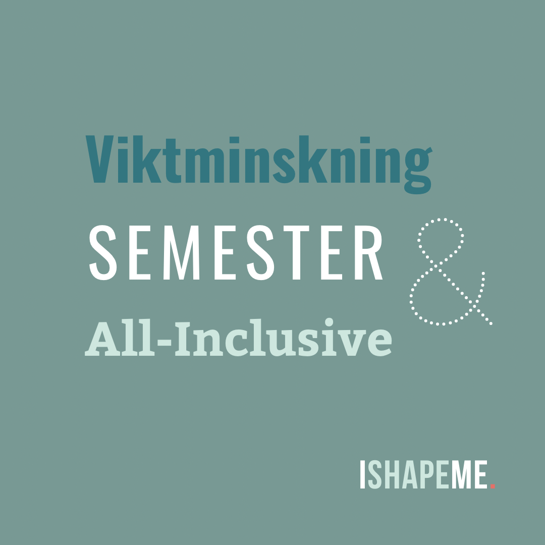 Viktminskning, semester och all-inclusive