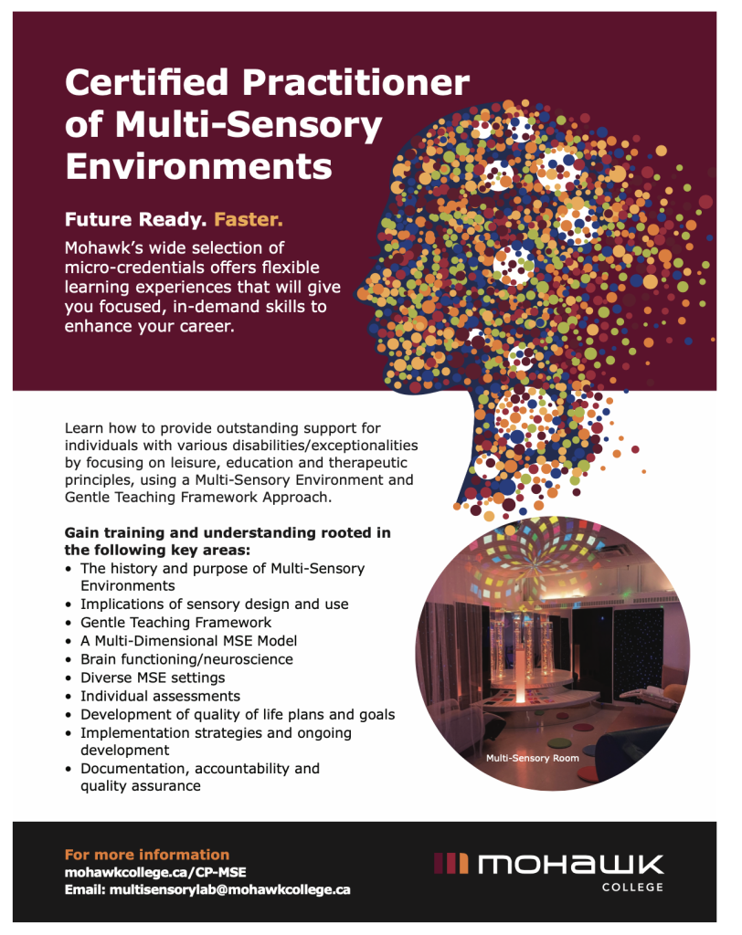 Sensory Room Equipment, MSE Canada