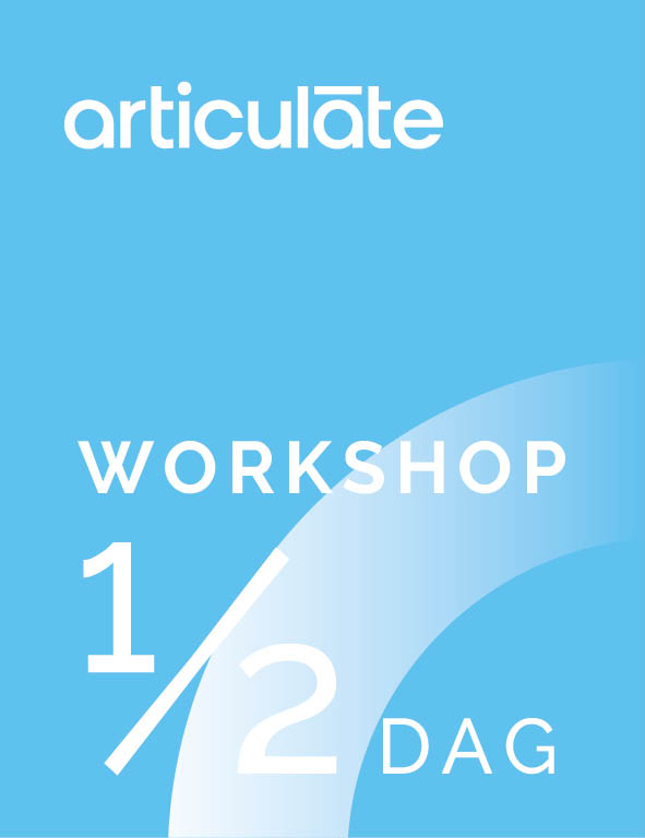 Articulate 360 1/2 dags workshops hos IT Univers