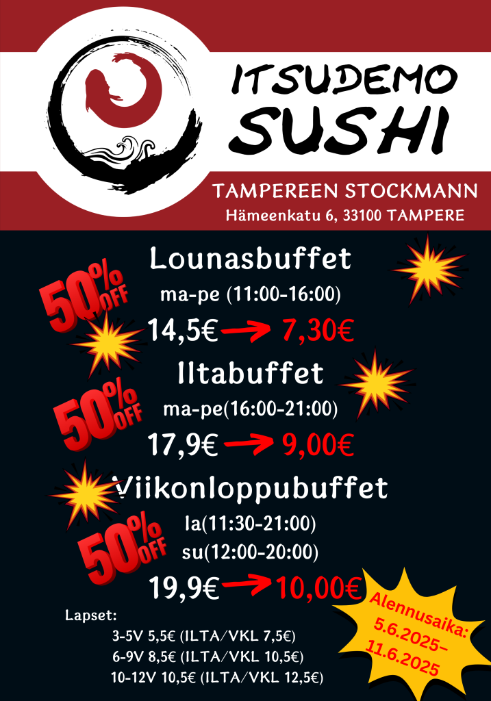 Itsudemo Stockmann -50%