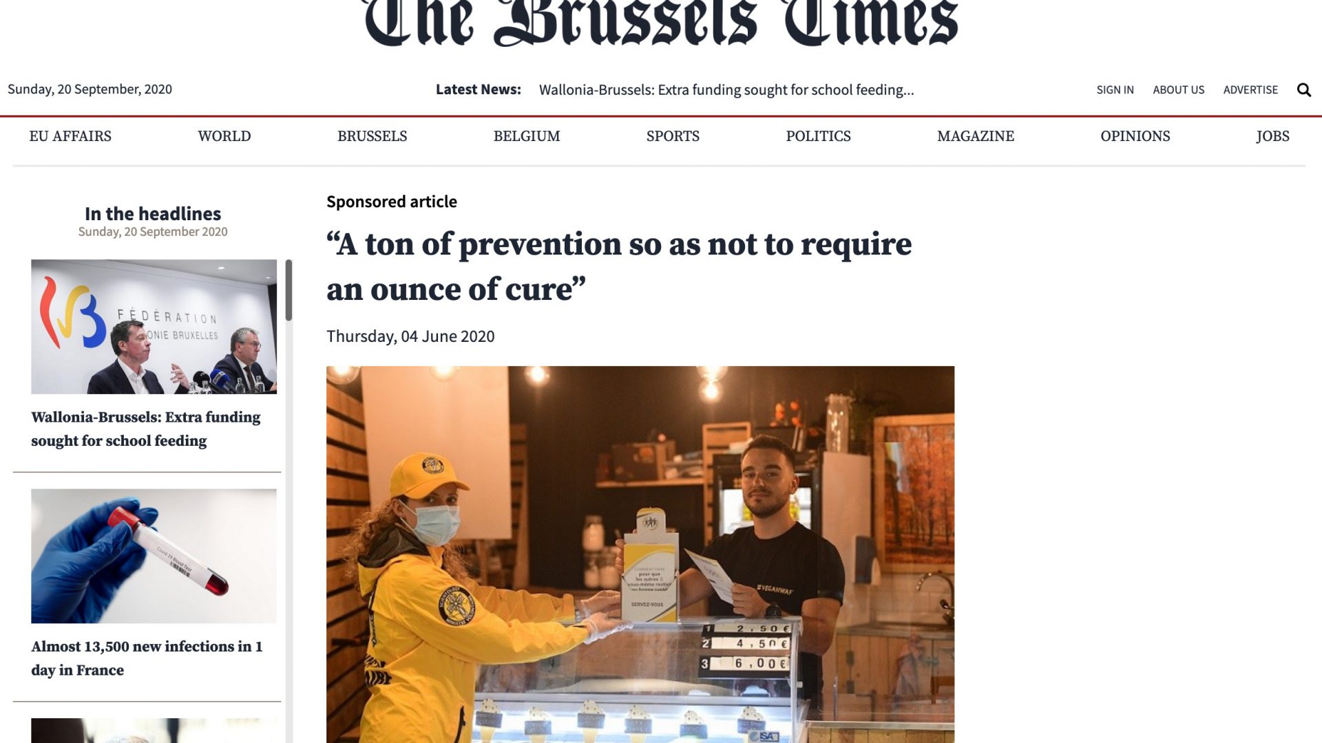 The Brussels Times - Ivan Arjona