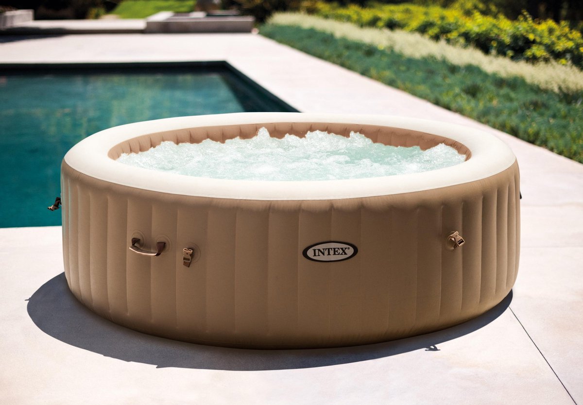 Intex opblaasbare jacuzzi