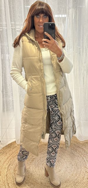 Sale - Bodywarmer Bailey Beige (Div-Maten)