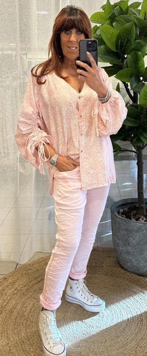 Stretch Broek Rana Roze