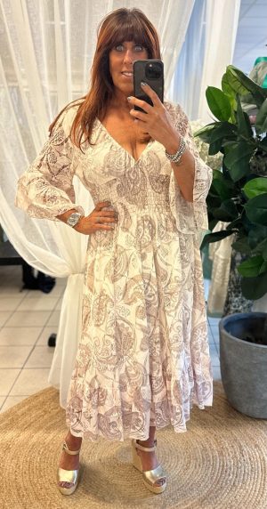 Jurk Shania Beige