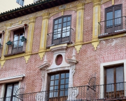 Det finns massor med vackra hus i Malagas gamla delar.