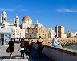 Så kommer vi till Cadiz, Spaniens äldsta stad.