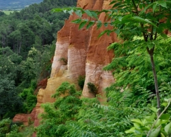 Här i Roussillon, ockra-Meckat!