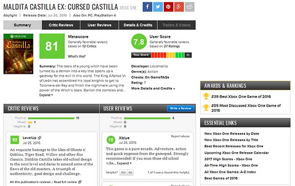 What is Metacritic?