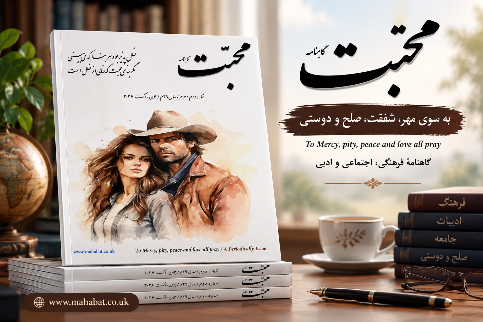 شماره دوم، سال بیست و نیم گاهنامه محبت