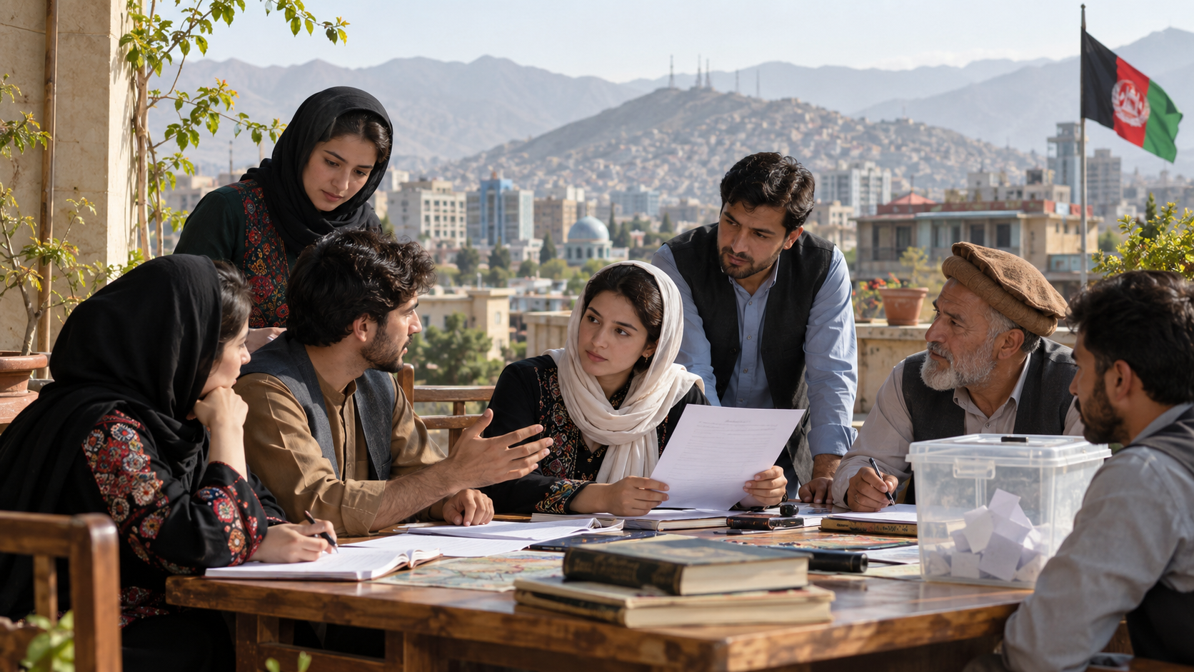 یک ګوشهٔ از فهم درست از دیموکراسی! 