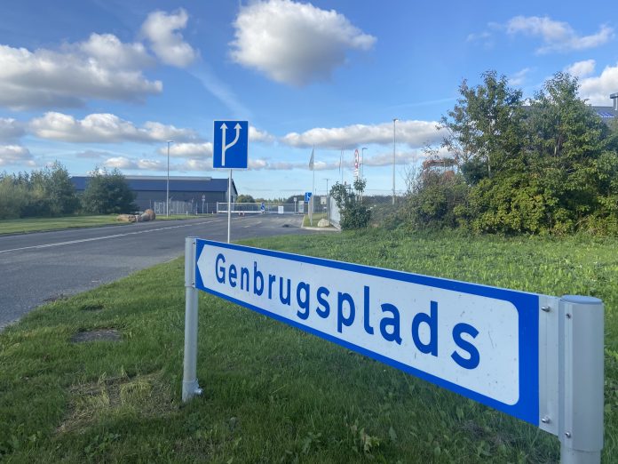 Genbrugspladsen i Aabybro