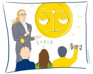 Illustratie voor workshop Grip op geld