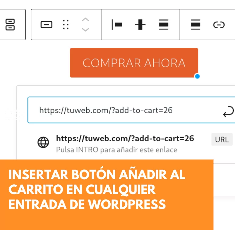 Botón añadir al carrito en cualquier entrada de WordPress