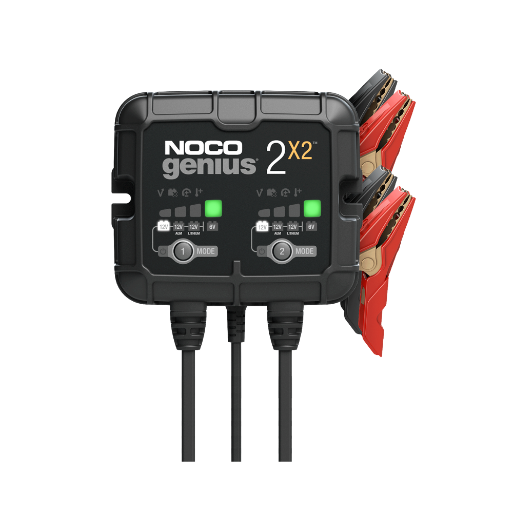 Noco Genius 2X2 Batterioplader (6V & 12V) Jays Performance