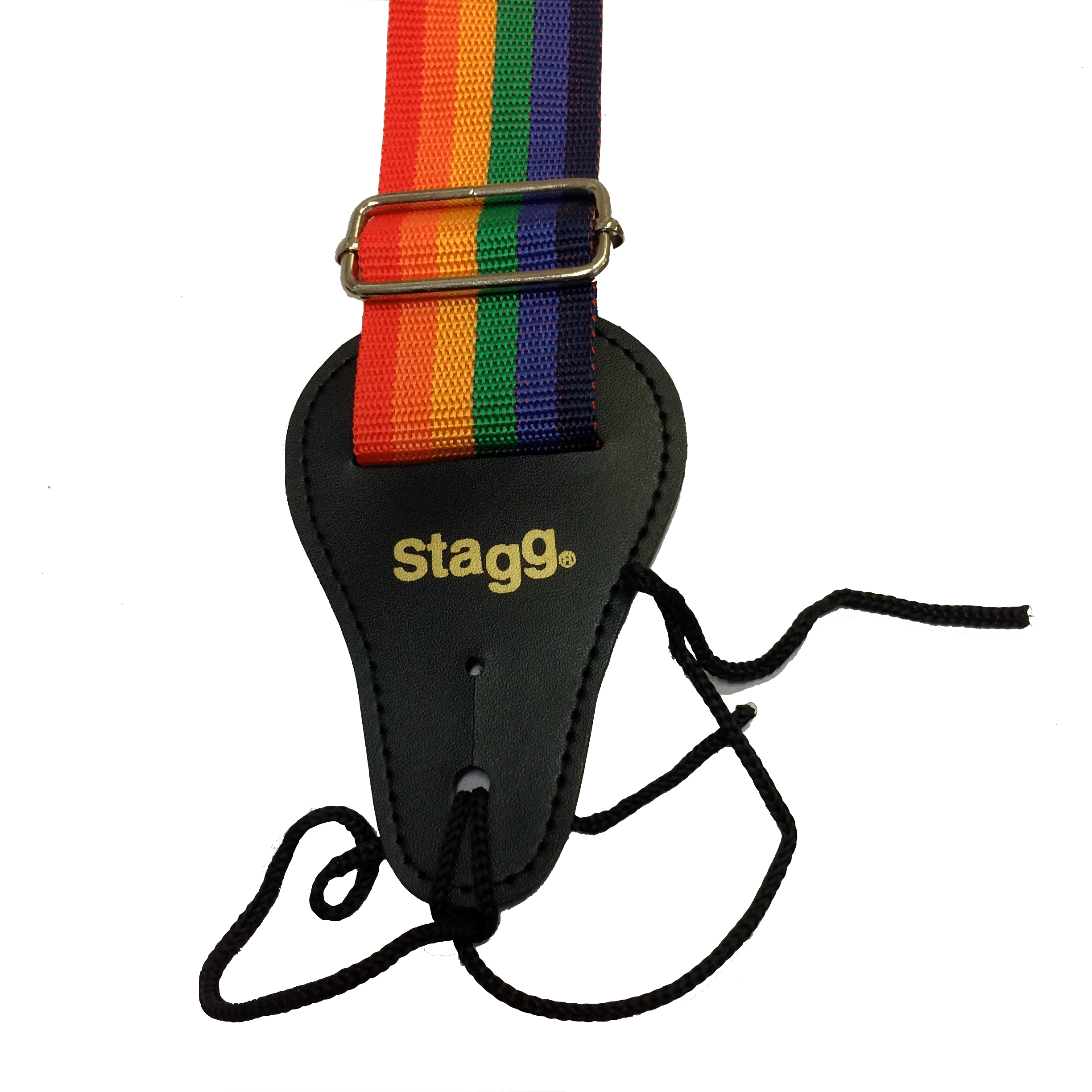 STAGG Regnbågsfärgat axelband till gitarr och bas – JD music