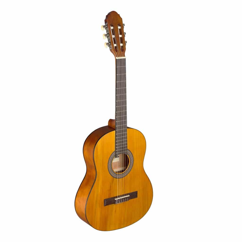 STAGG C430 M Klassisk nylonsträngad akustisk gitarr 3/4 paket med väska och  stämapparat – JD music