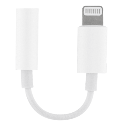 Apple Lightning adapter hörlurar